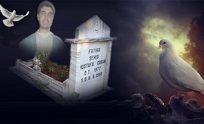 Şehid Mustafa Çoban mezarı başında rahmetle anıldı