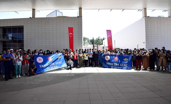 Öğrenciler “Yarın Çok Genç Olacak Projesi” kapsamında Gaziantep'i gezdi