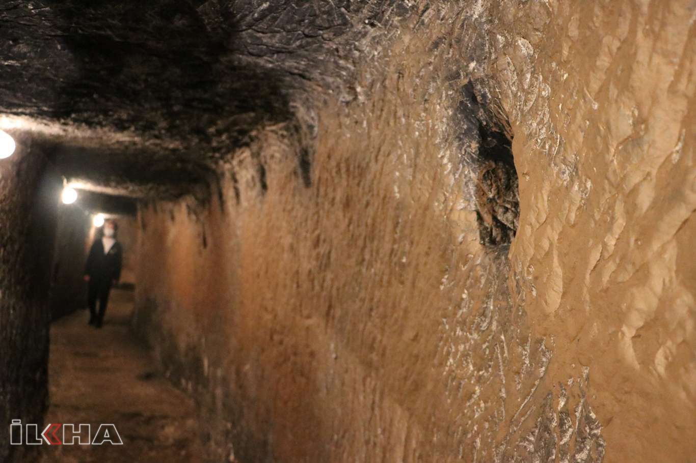 Kale’nin tünelleri ziyarete açılmak için gün sayıyor