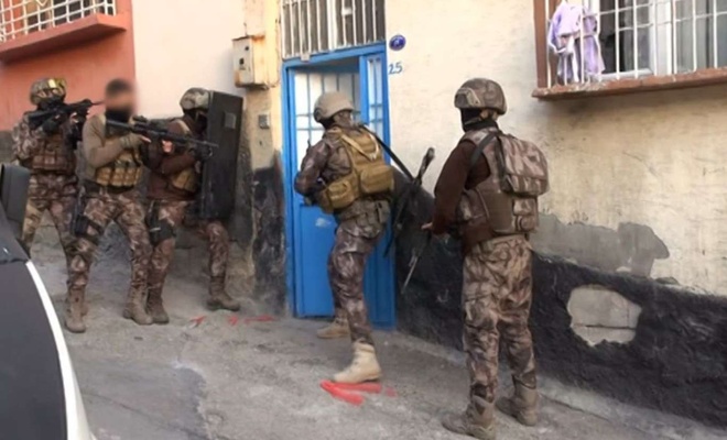 Gaziantep merkezli PKK operasyonunda 42 kişi gözaltına alındı