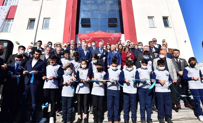 Gaziantep’te hayırsever aile tarafından yaptırılan okul açıldı