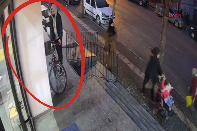 Gaziantep'te bisiklet hırsızlığı güvenlik kamerası görüntülerine yansıdı