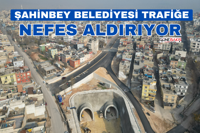 Şahinbey Belediyesi trafiğe nefes aldırıyor