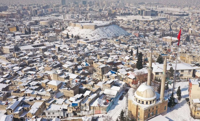 54 yıl sonra Gaziantep’te en yoğun kar yağışı yaşandı