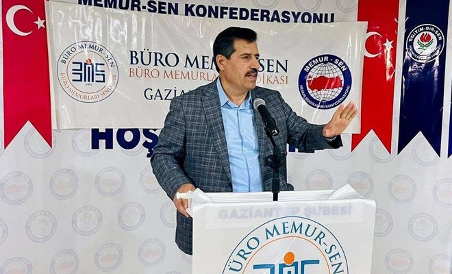 Gaziantep'te yetkili sendika 400 oy farkla Büro Memur-Sen oldu