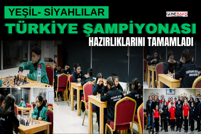 Yeşil- siyahlılar, Türkiye Şampiyonası hazırlıklarını tamamladı