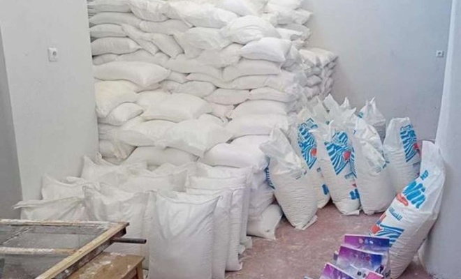 Gaziantep'te 16 ton kaçak deterjan ele geçirildi