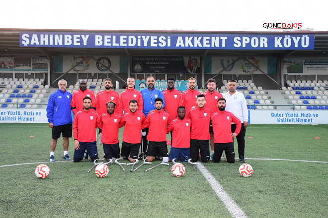 Şahinbey Ampute takımının hedefi Türkiye kupası