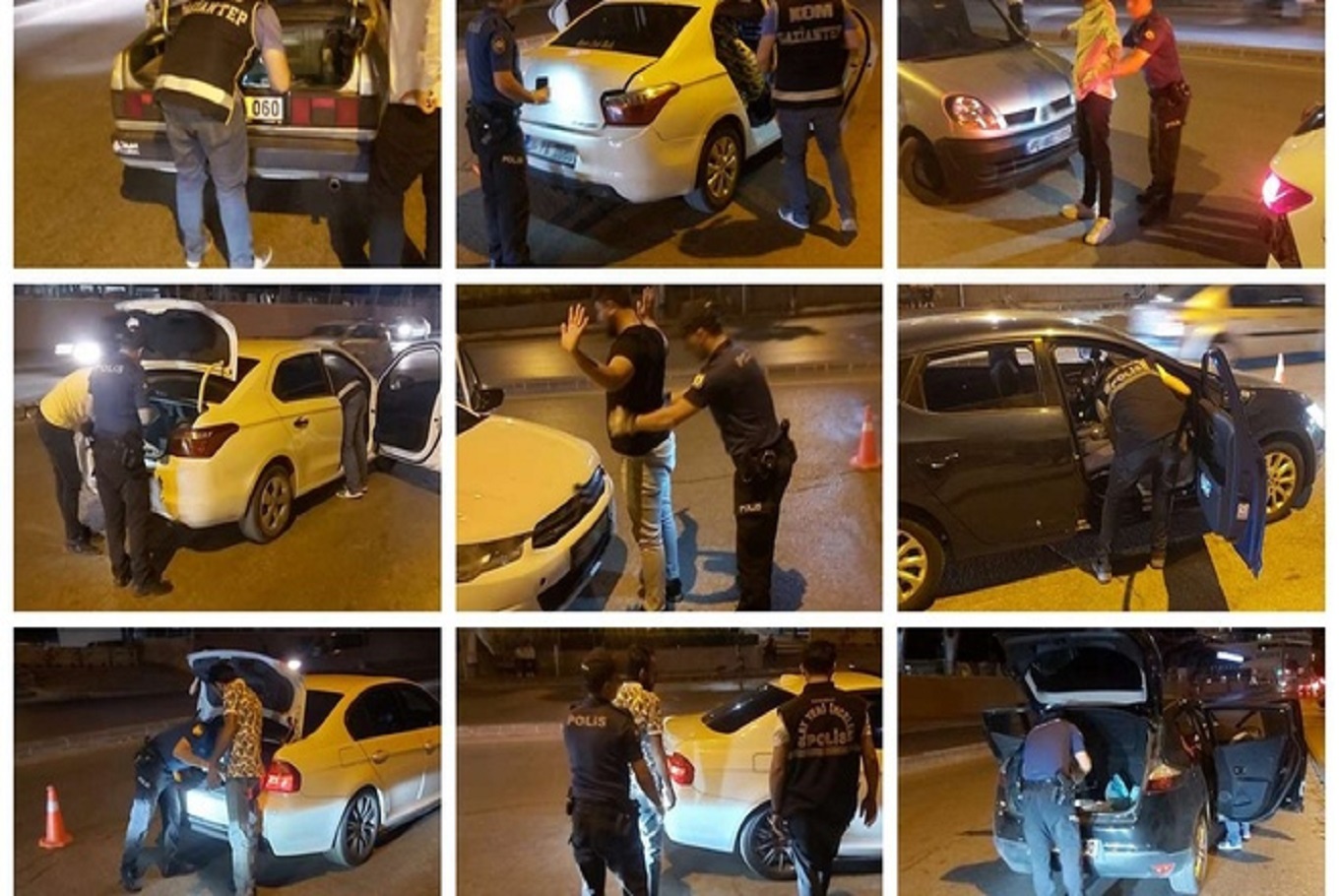Gaziantep’te trafik denetimi: 294 gözaltı