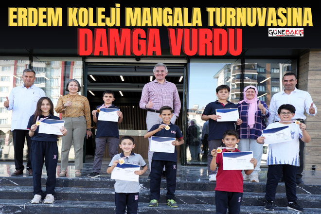 Erdem Koleji Mangala Turnuvasına damga vurdu