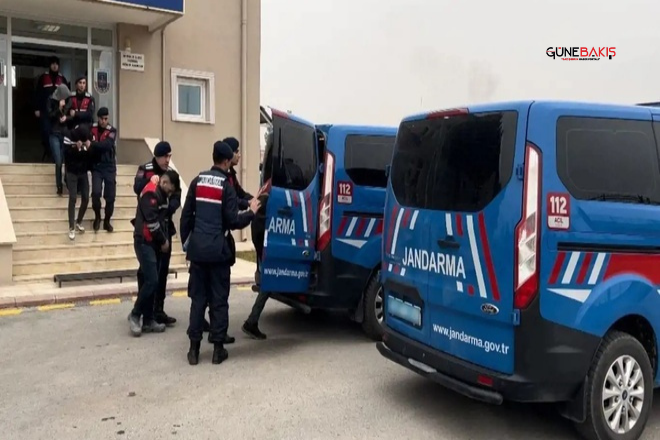Gaziantep'te araması bulunan 25 kişi tutuklandı