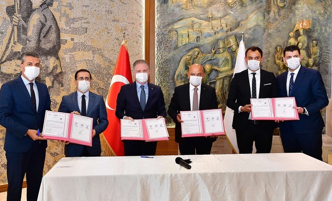 Gaziantep'te 3 yeni okul için daha imzalar atıldı