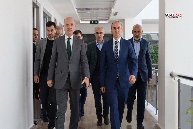 YÖK Başkanı Özvar'dan GİBTÜ Rektörüne ziyaret