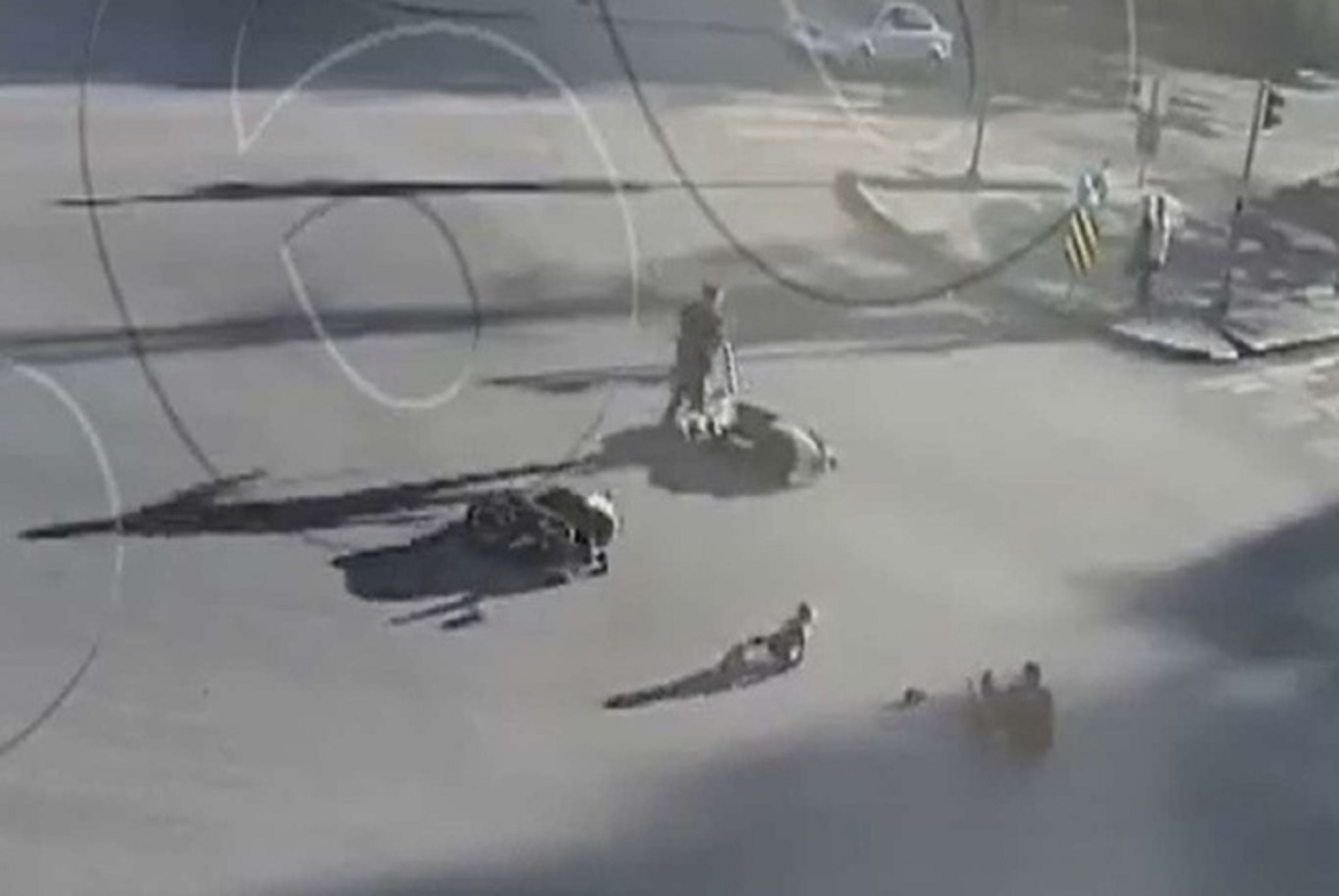 Gaziantep’teki trafik kazaları kameralara yansıdı