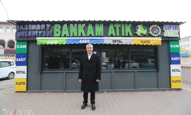 Şahinbey'de atıklar 'Bankam Atık Projesi' ile geri dönüşüme kazandırılıyor