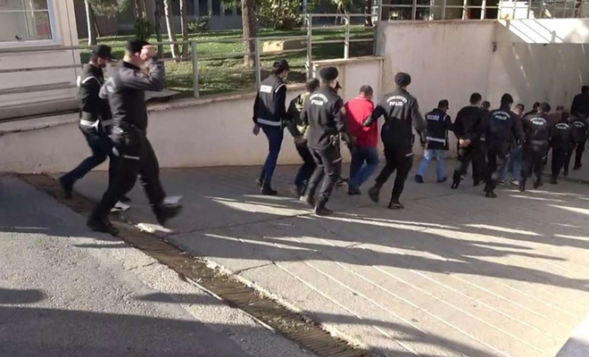 Gaziantep'te organize suç örgütüne operasyon: 17 zanlı tutuklandı