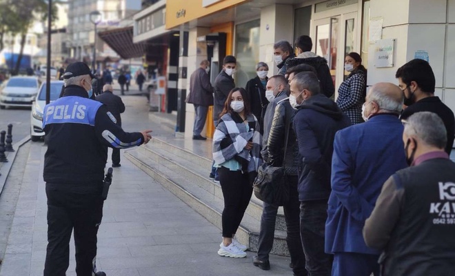Gaziantep’te Covid-19 kurallarına uymayan 448 kişiye idari işlem uygulandı
