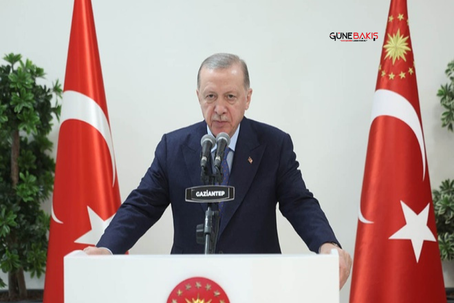 Cumhurbaşkanı Erdoğan, Gaziantep'te 10 bin 698 deprem konutunun kurasını ve teslimini gerçekleştirdi