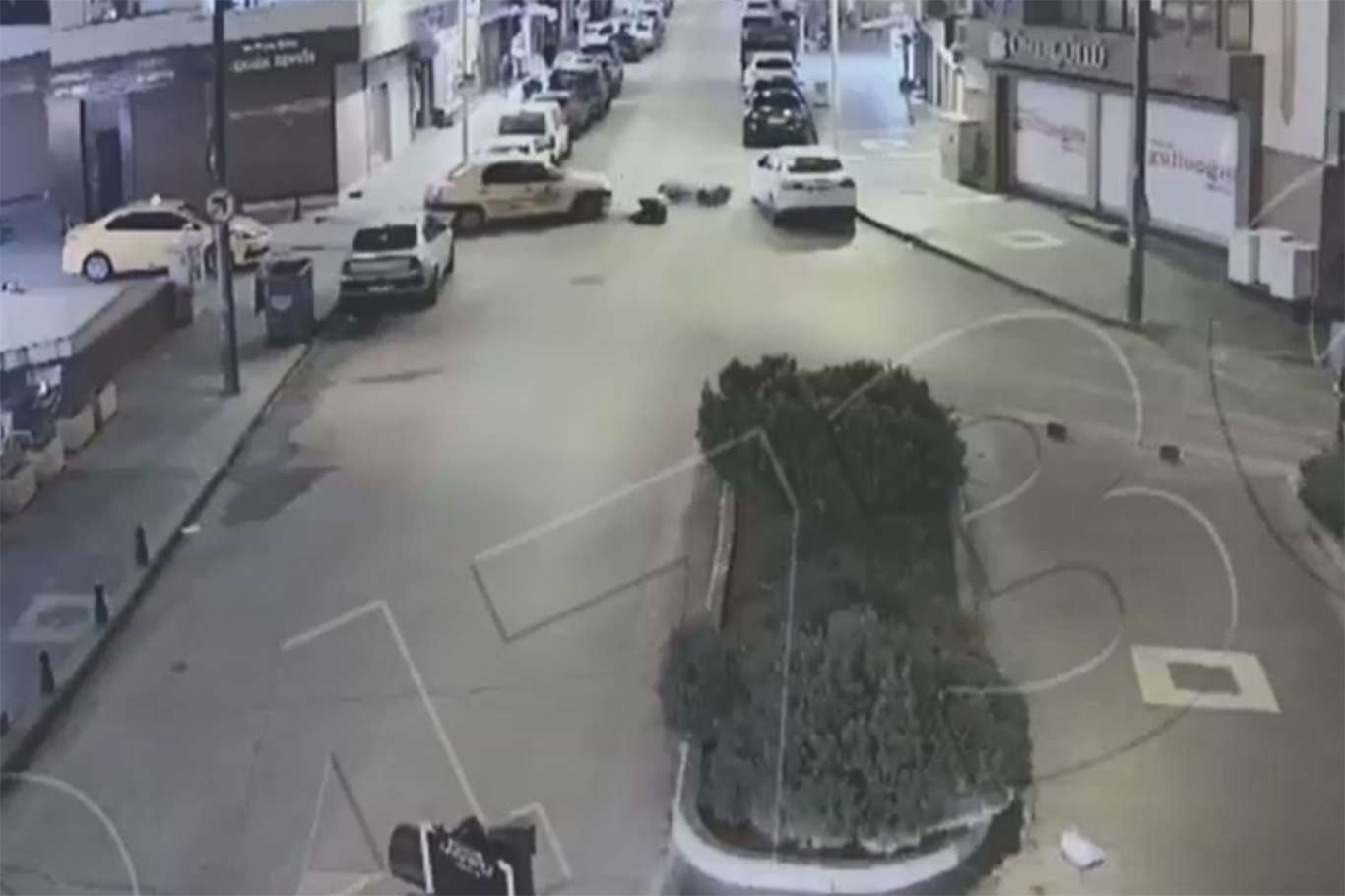 Gaziantep'teki trafik kazaları kameralara yansıdı