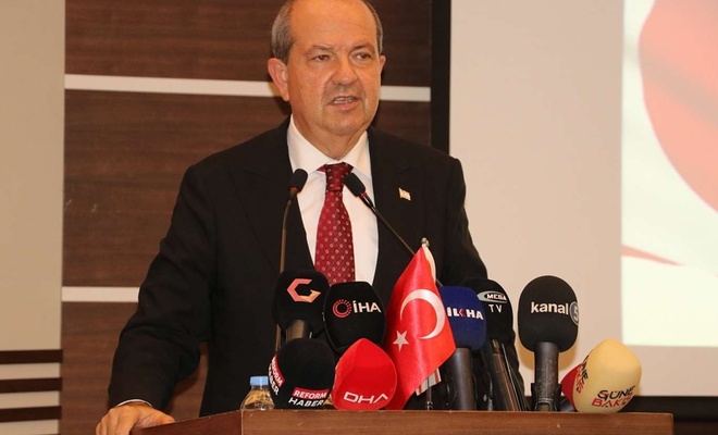 KKTC Cumhurbaşkanı Tatar’dan Gaziantep’teki iş insanlarına yatırım çağrısı