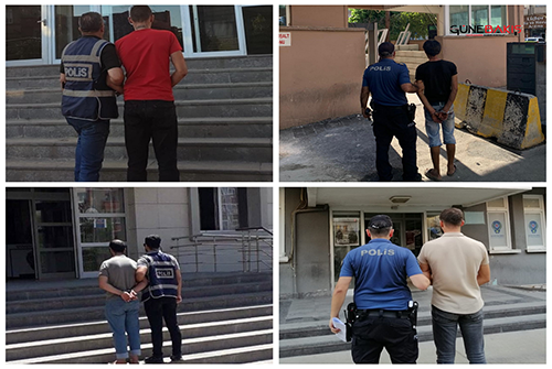 Şahinbey’de hırsızlık yapan 11 şüpheli şahıs tutuklandı