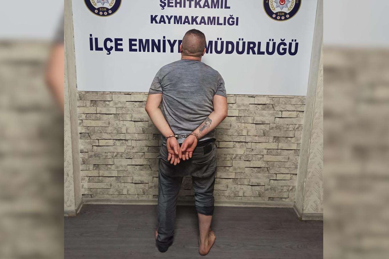 Gaziantep'te 44 suç kaydı bulunan şahıs yakalandı
