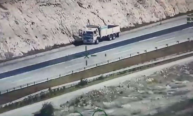 Gaziantep'te helikopter destekli trafik denetlemesi yapıldı
