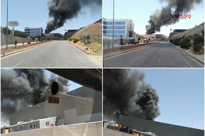 Gaziantep'te sağlık ürünleri fabrikasında ikinci yangın