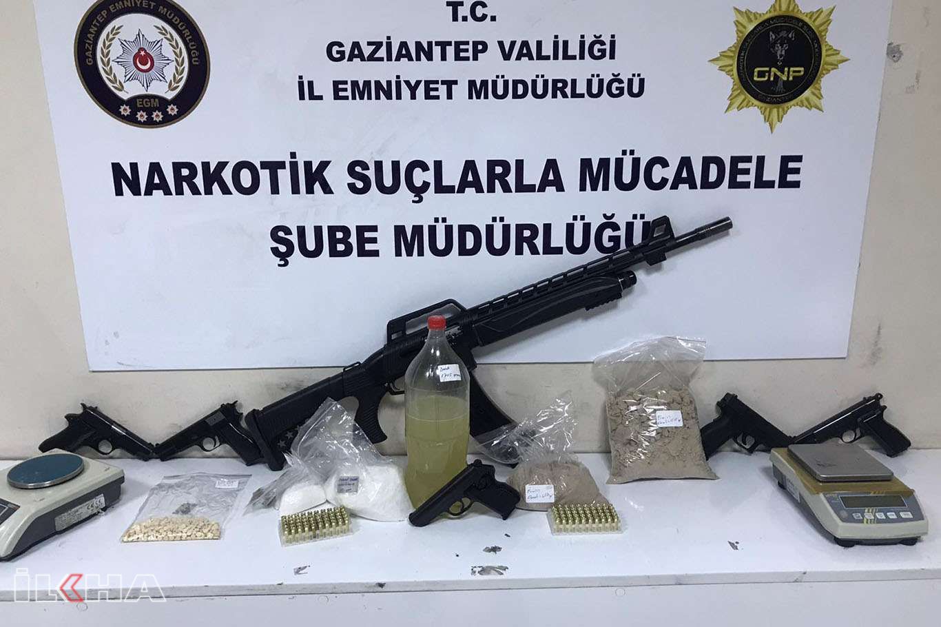 Gaziantep’te uyuşturucu operasyonunda 10 şüpheli gözaltına alındı