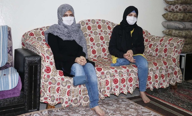 Suriyeli kız kardeşlerin tek isteği protez bacak