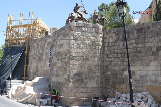 Gaziantep esnafı kale restorasyonunun bir an önce tamamlanmasını istiyor