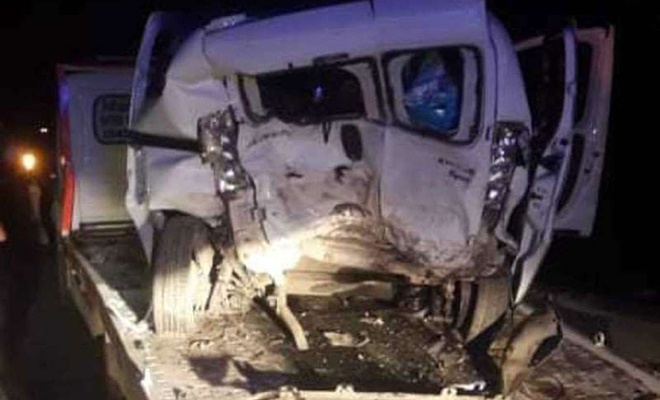 Nurdağı'nda  zincirleme kaza: Bir ölü, 9 yaralı