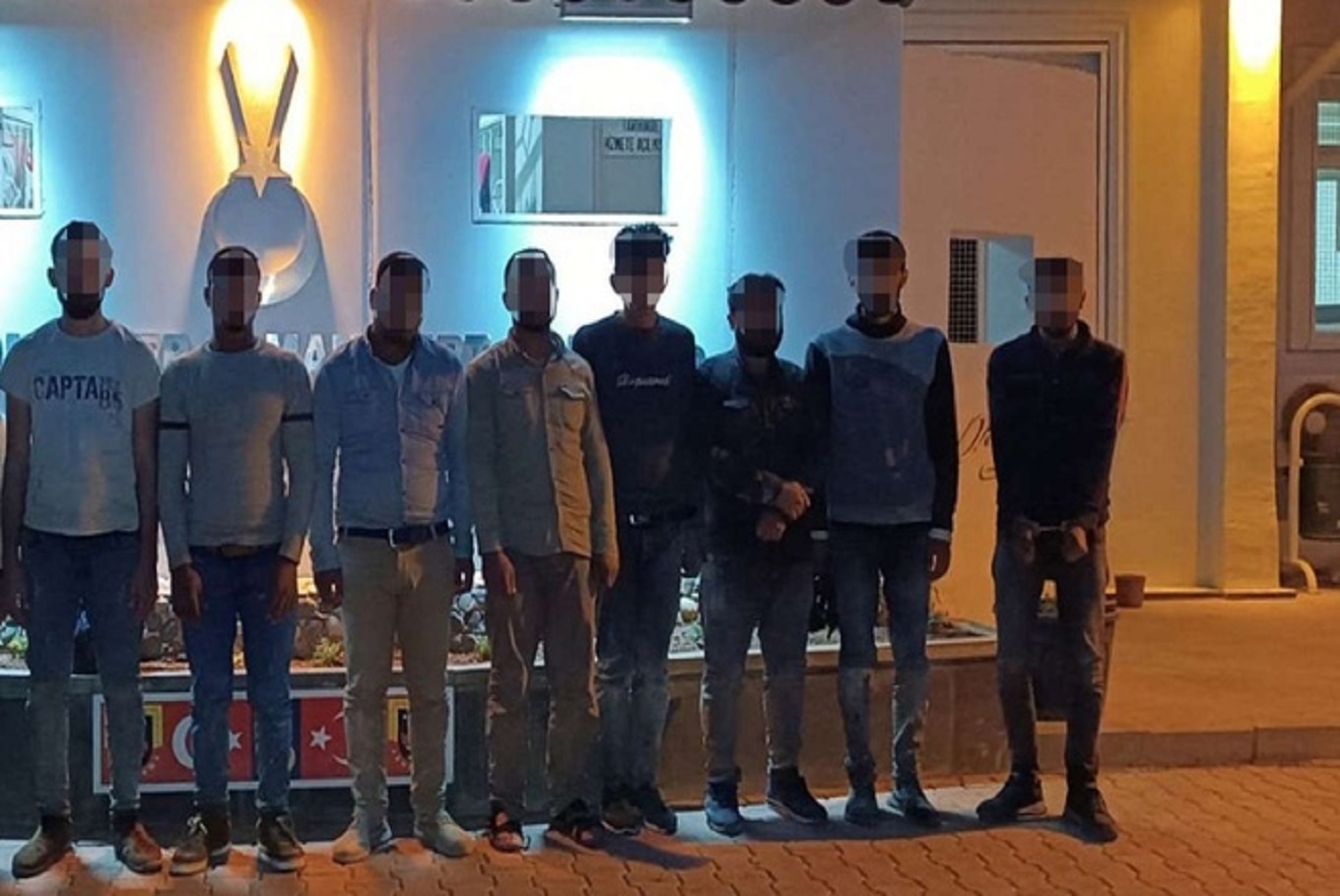 Gaziantep’te 10 düzensiz göçmen yakalandı