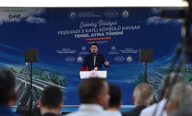 Bakan Kurum Gaziantep’e 10 bin yeni konut yapılacağını açıkladı 
