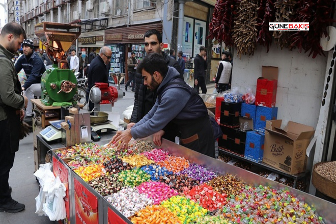 Gaziantep’te esnafın bayram hazırlıkları sürüyor