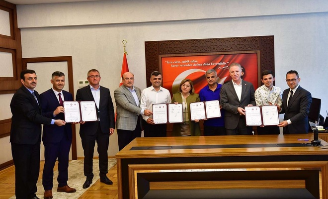 Gaziantep'te 2 caminin yapımı için protokol imzalandı