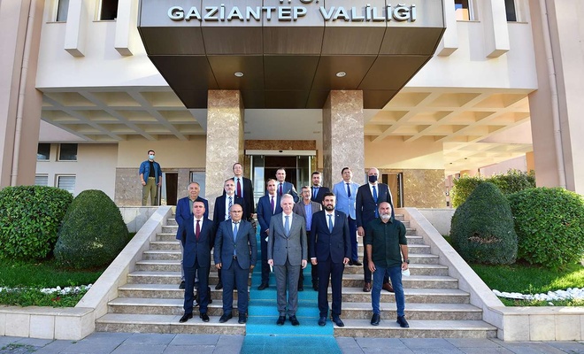 Gaziantep Gazeteciler Cemiyeti Vali Gül’ü ziyaret etti