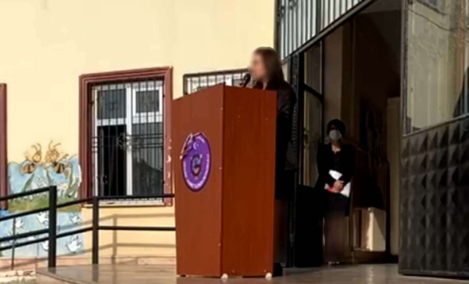 10 Kasım töreninde okulda okunan şiirle İslam'ın şiarlarına hakaret edildi