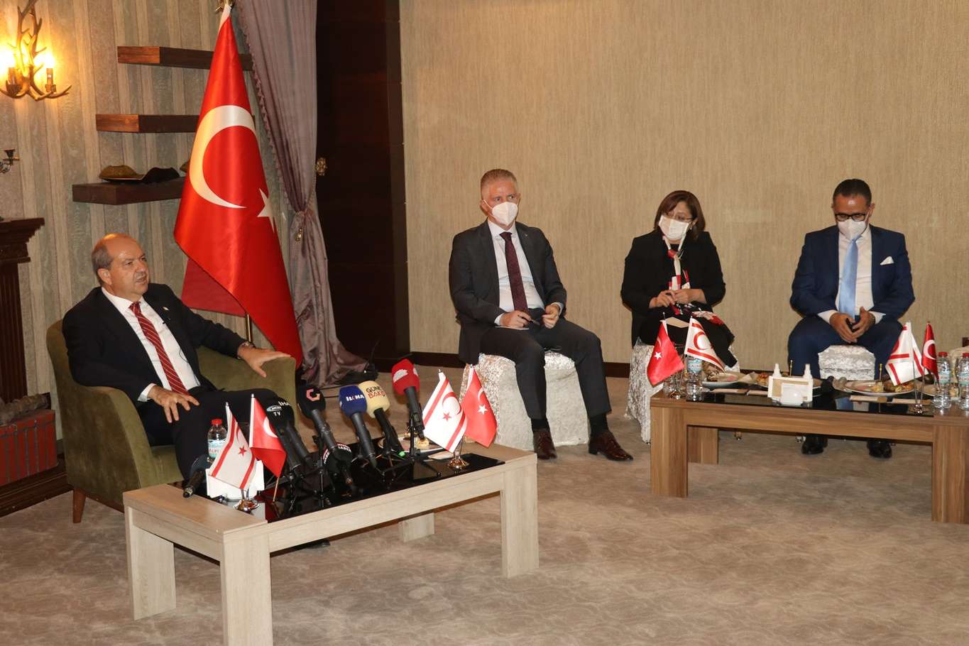 KKTC Cumhurbaşkanı Tatar: Türkiye ile ilişkileri her yönden geliştirmeliyiz