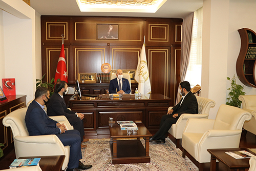 İLKHA ve Kervan FM Gaziantep Müftüsünü ziyaret etti