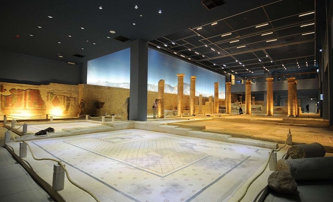 Zeugma Mozaik Müzesi 1 ay boyunca gece ziyaretine açık olacak 