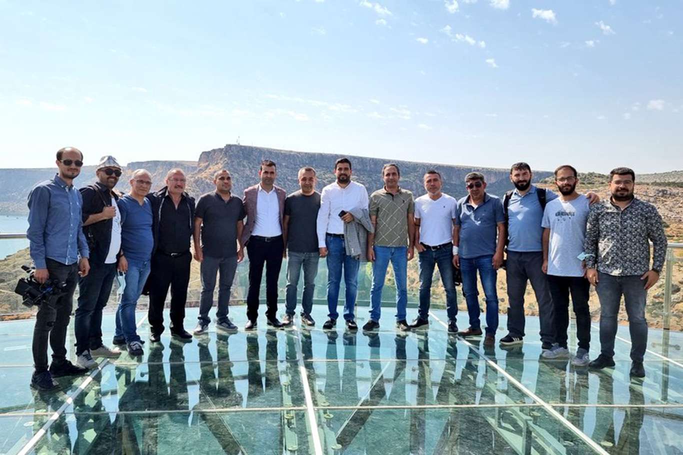 Gazeteciler Gaziantep’in tarihi mekanlarını ziyaret etti