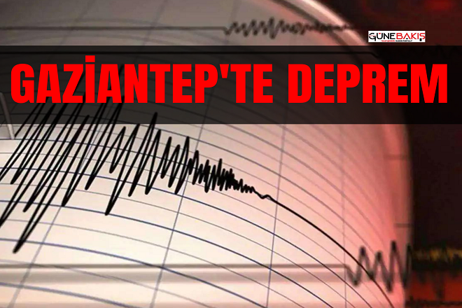 Gaziantep'te 4.3 büyüklüğünde deprem meydana geldi