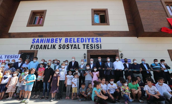 Gaziantep Şahinbey'de sosyal tesis ağı genişliyor