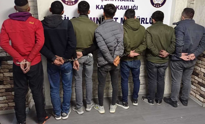 Gaziantep’te uyuşturucu ve hırsızlık operasyonunda 7 kişi yakalandı