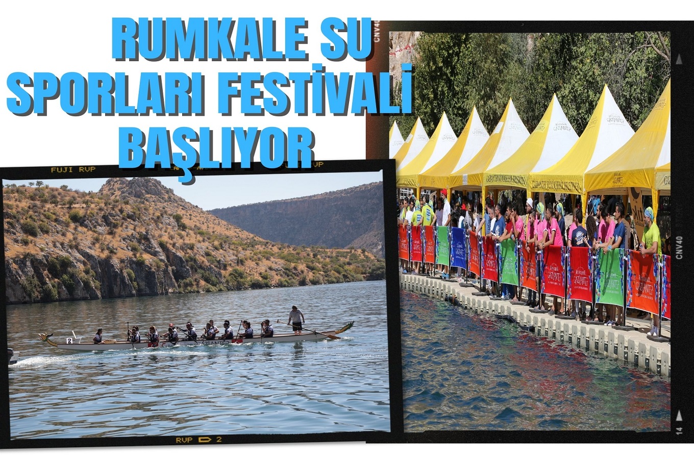 Rumkale su sporları festivali başlıyor 