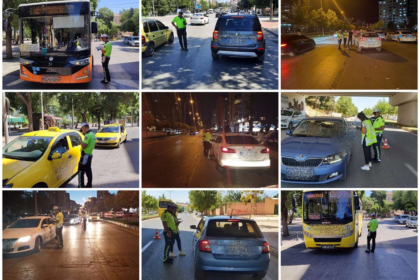 Gaziantep'teki trafik denetimlerinde 6 bin 492 sürücüye ceza yazıldı