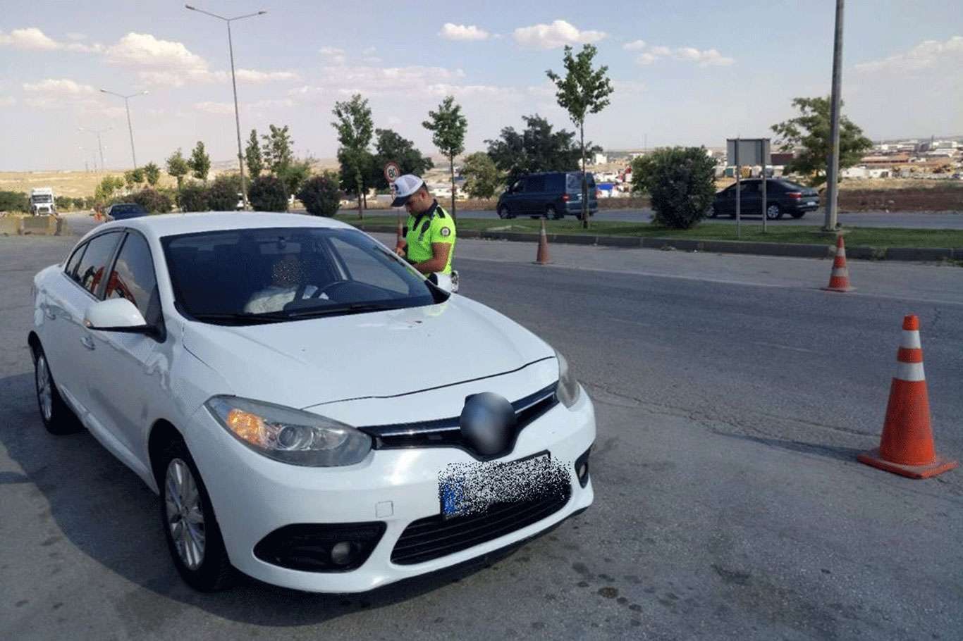 Gaziantep’te bayram öncesi 221 araç trafikten men edildi