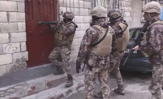 Gaziantep’te uyuşturucu operasyonunda 19 kişi gözaltına alındı
