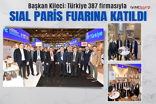  Türkiye 387 firmasıyla SIAL Paris fuarına katıldı